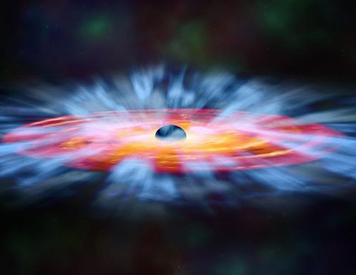空间望远镜揭示Mrk509星系中心狂暴黑洞秘密