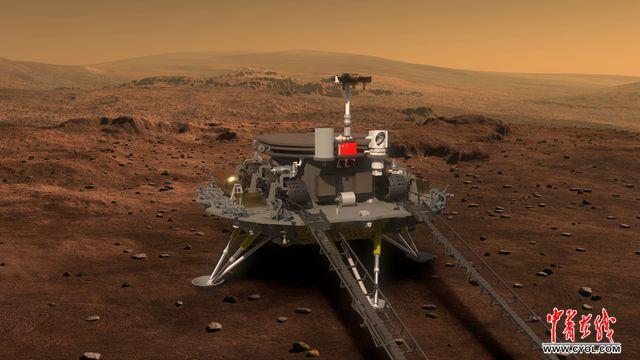 我们也要去火星了！中国火星探测器外观首次公布