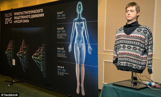 俄富豪计划2045年实现真实版 阿凡达人类