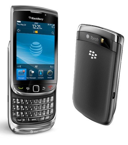 RIM发布黑莓Torch 9800 将8月12日上市