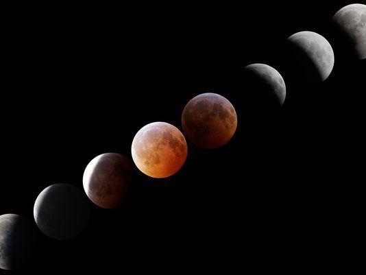 4月4日全球月全食将至 中国大部分地区可见