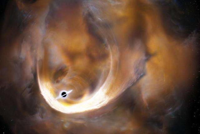 科学家发现银河系中央潜伏第二大黑洞