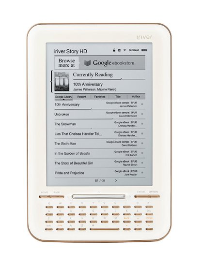 谷歌将发布首款电子阅读器 酷似一代Kindle 