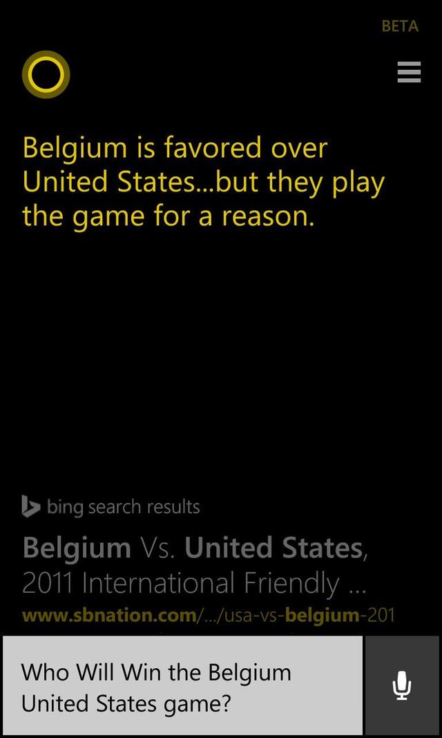 Cortana预测世界杯 神准堪称章鱼保罗