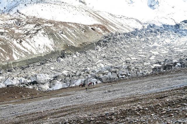 新疆冰川移动超20公里 吞没万亩草场