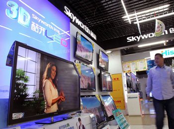 上海消费者存疑虑3D电视销售差强人意