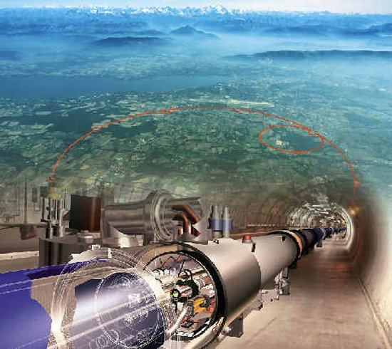 欧洲大型强子对撞机完成今年质子对撞