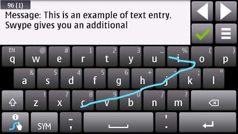 Symbian^3版Swype输入法正式上架