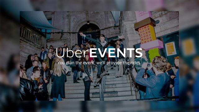 Uber推出新服务UberEvents 接送活动来宾
