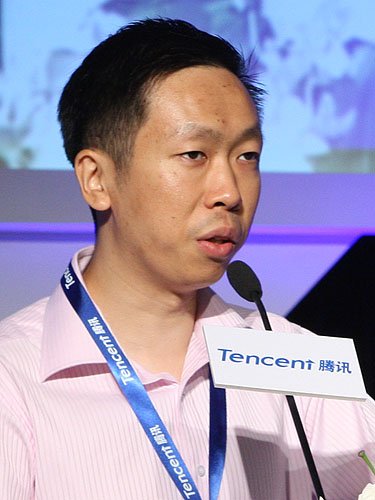 图文:Zynga中国总经理田行智致辞