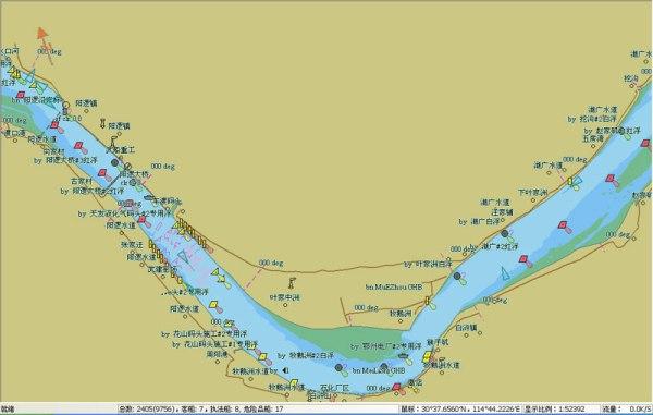 长江"水上导航系统"正式投入使用