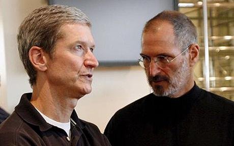 苹果董事会宣布乔布斯辞去CEO 库克接任
