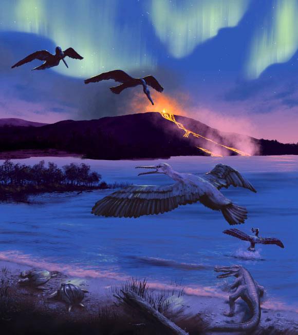 9000万年前的北极有多热？有乌龟和鳄龙