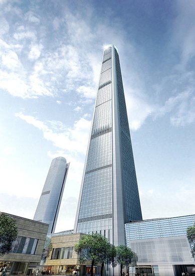 潘苏通投建高银金融117成为津城第一高