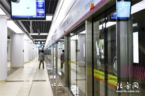 地铁6号线一期拟年底开通 首开段已投入试运营