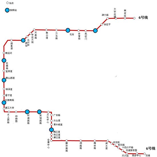 天津地铁2号线8月全线贯通