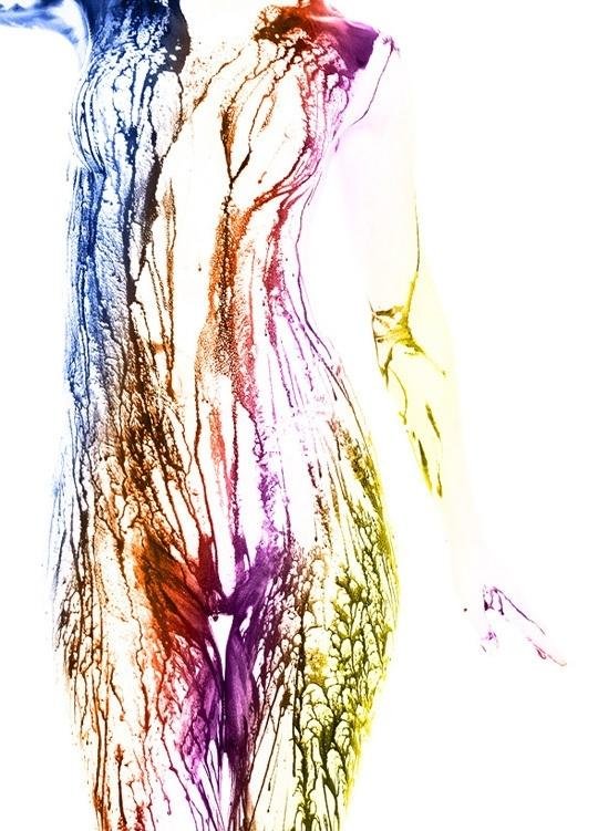 隐形的美丽<em>女体</em> 时尚人体摄影作品 组图 - 社