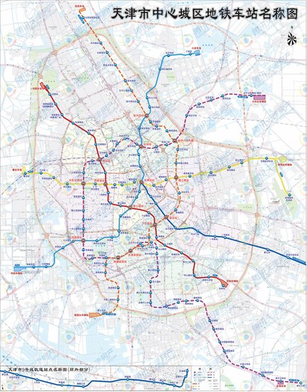 最新天津地铁建设总规划出炉年内将有大动作