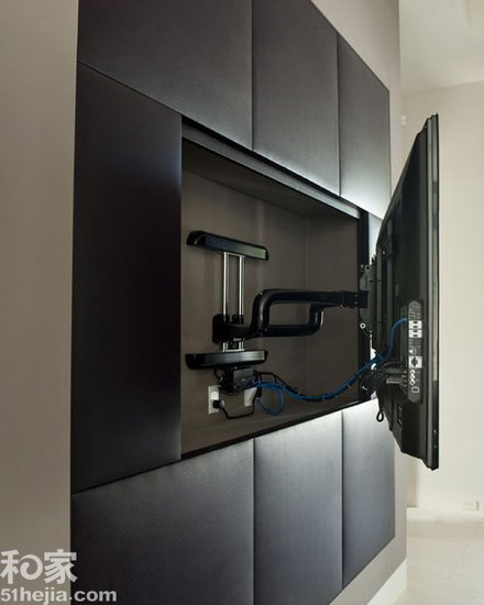 小空间能手 12款可折叠电视背景墙设计(组图)