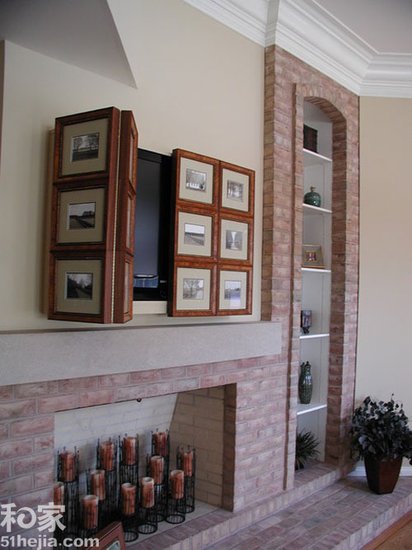 小空间能手 12款可折叠电视背景墙设计(组图)