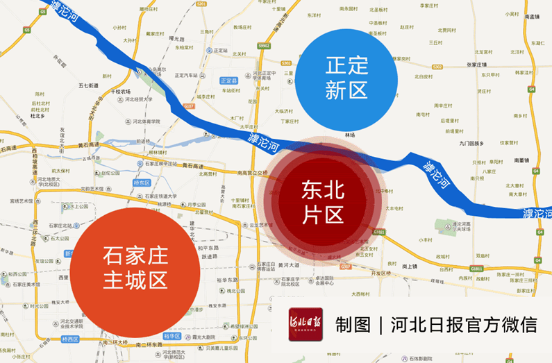 报道|记者彭湃    日前,石家庄市城乡规划局公布了中心城区东北