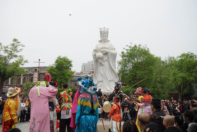 天津天后宫举行妈祖诞辰1059周年庆典活动