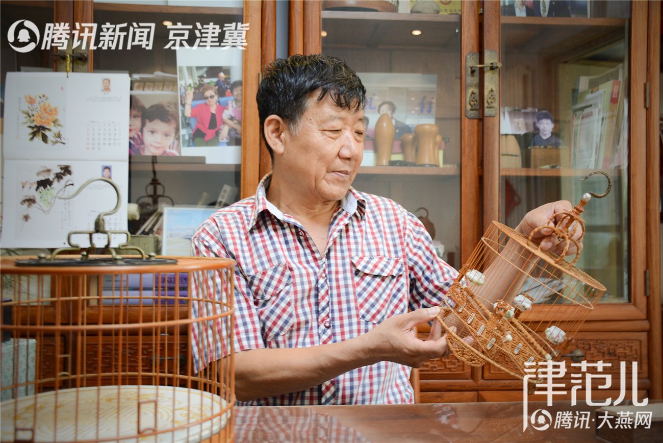 北派鸟笼大师张文:天津笼儿有"素颜美"
