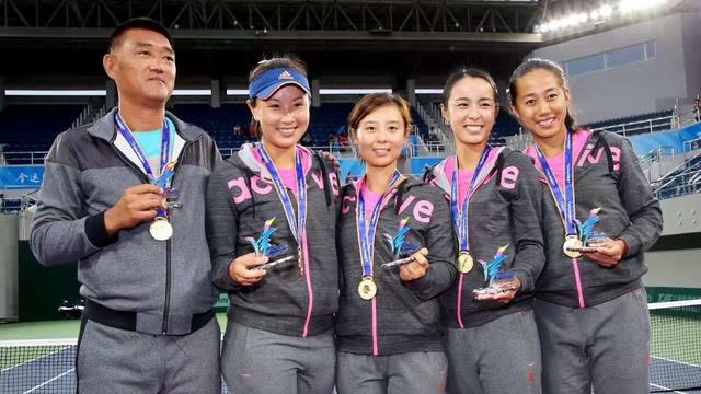 首金!天津女子网球队勇夺全运会团体冠军!