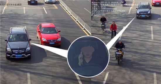 天津查处17万起开车打手机不系安全带违法行