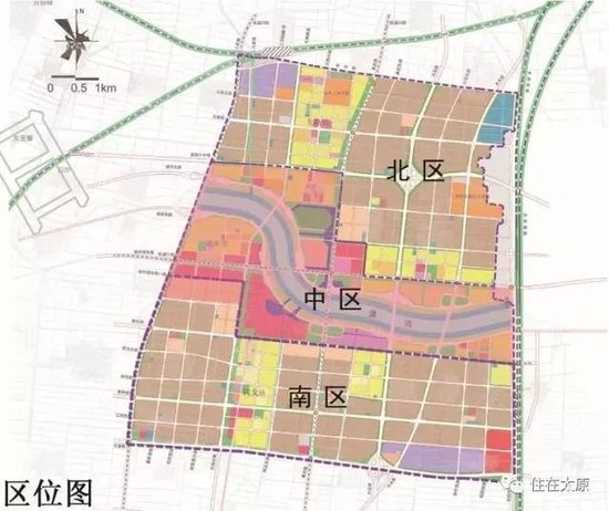 山西综改示范区太原起步区最新规划曝光