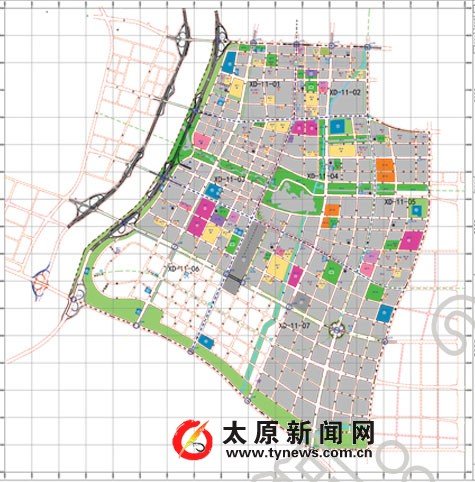 太原市中心城区(汾东)片区规划修编方案公示