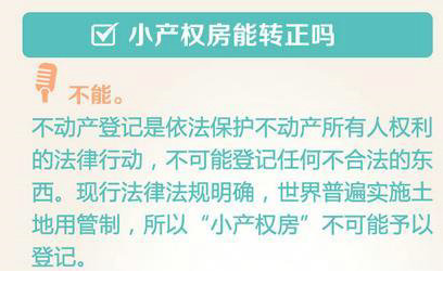 不动产登记启动实施 小产权房能否转正