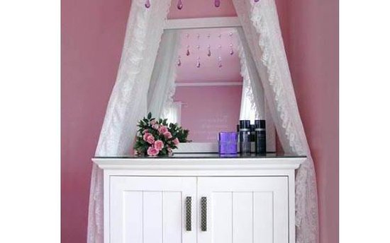 45平粉嫩公主房 小资女人私密灵动空间