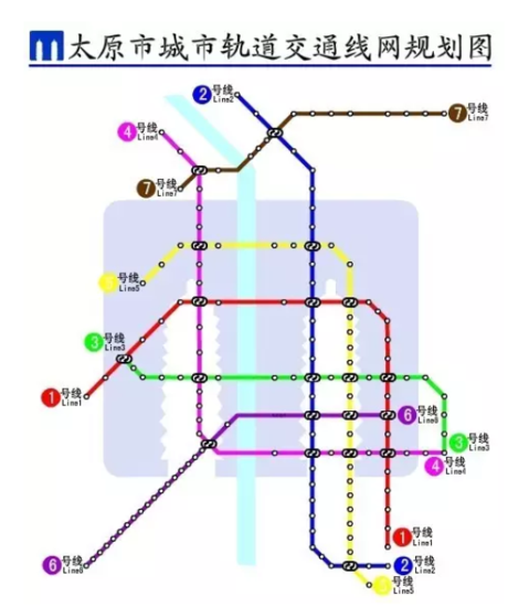 太原地铁大调整 8号线取消其余均有改动 快来