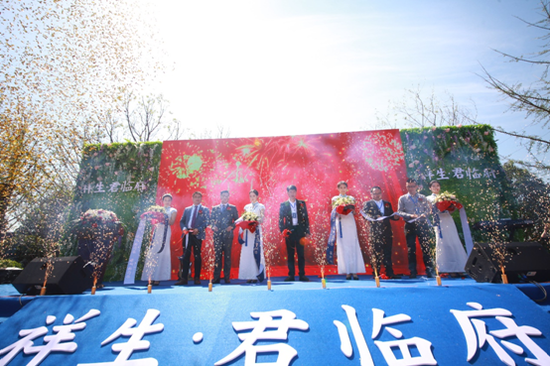 千人共鉴 艳惊临海 | 祥生府系精品示范区华美绽放