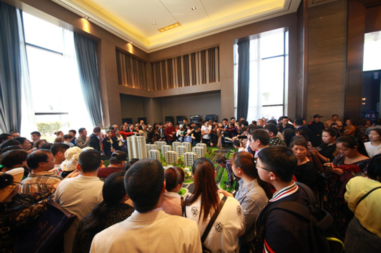 千人共鉴 艳惊临海 | 祥生府系精品示范区华美绽放