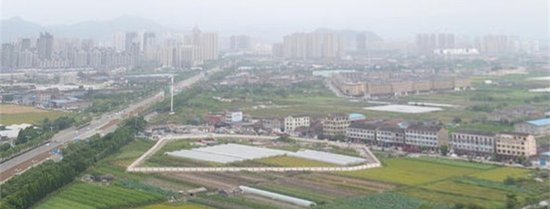 地块实景-椒江洪家街道义民小区东侧商办用地