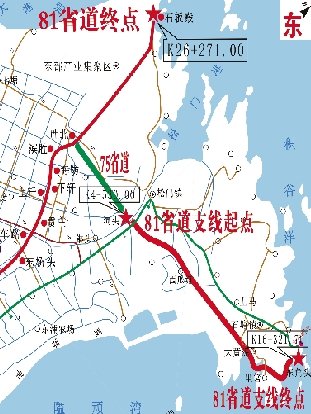 81省道温岭段改建工程支线昨开工