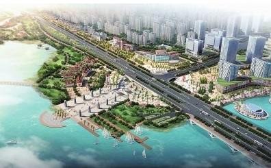 开发区的中央公园,洪家的心海绿廊,以及路桥的飞龙湖生态区等等