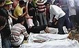 Hunan Shaoyang naufraghi recuperati sono genitori scoppiò in lacrime