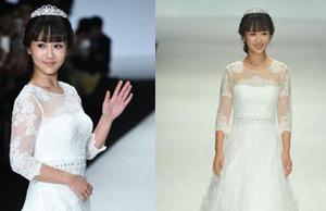 杨紫披白色婚纱走秀 坦言超期待结婚