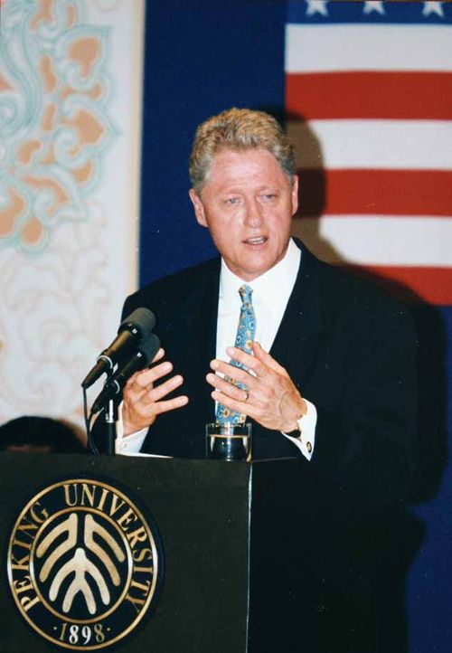 资料:克林顿1998年北大演讲全文