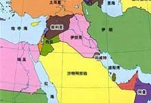 中东地图