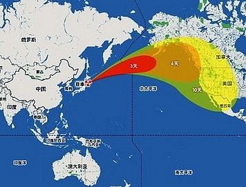 日本"核污染扩散图",造假也该认真