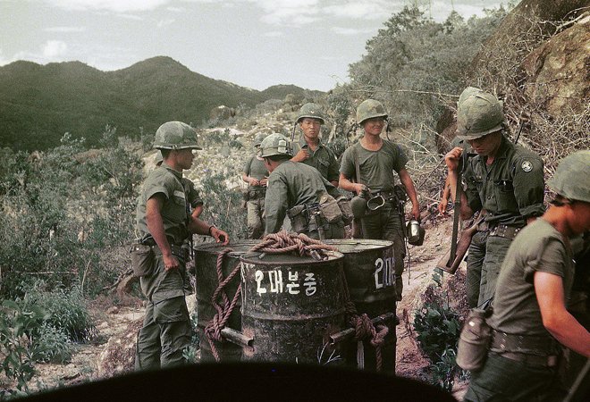 在越南作战的韩军白马师，因在白马山战役中抵御住志愿军进攻而得名