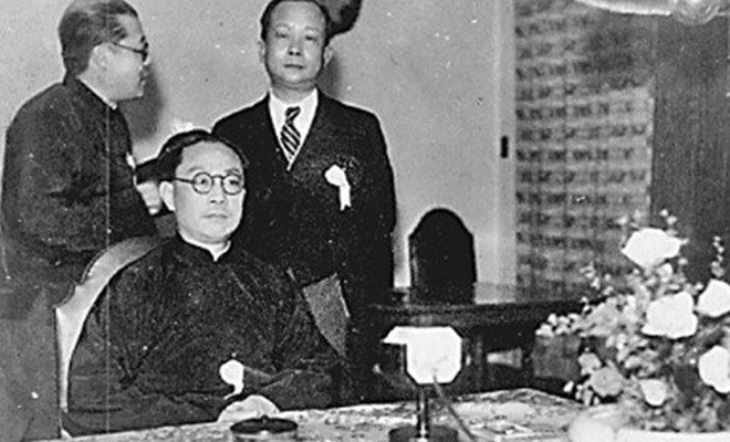 周佛海出席“还都”纪念会(所谓“还都”即汪伪政权所称的“还都南京”) 周佛海出席“还都”纪念会(所谓“还都”即汪伪政权所称的“还都南京”)