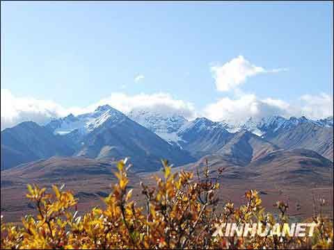 妩媚动人的阿拉斯加之秋_世界风光_天气