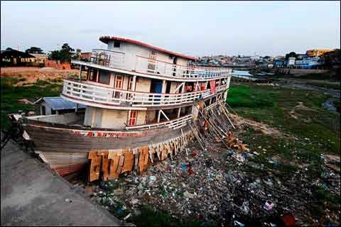 巴西北部遭遇严重旱灾 厄尔尼诺是主因_国外天