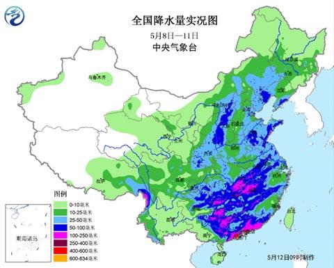 降雨图