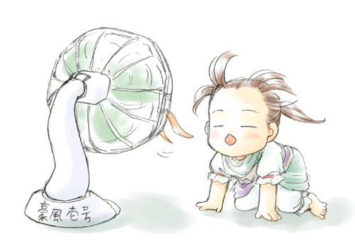 夏季避暑电风扇使用的注意事项(图)_生活贴士